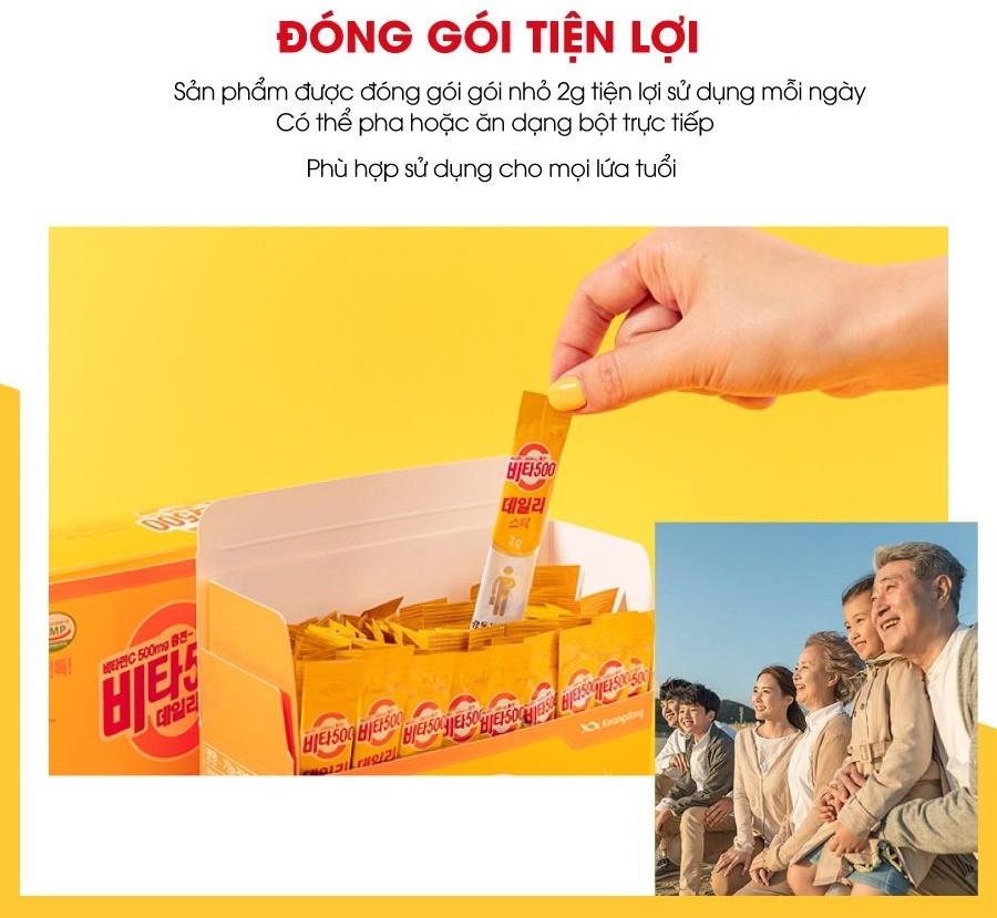 Bột uống Vita500 bổ sung Vitamin C - Image 7