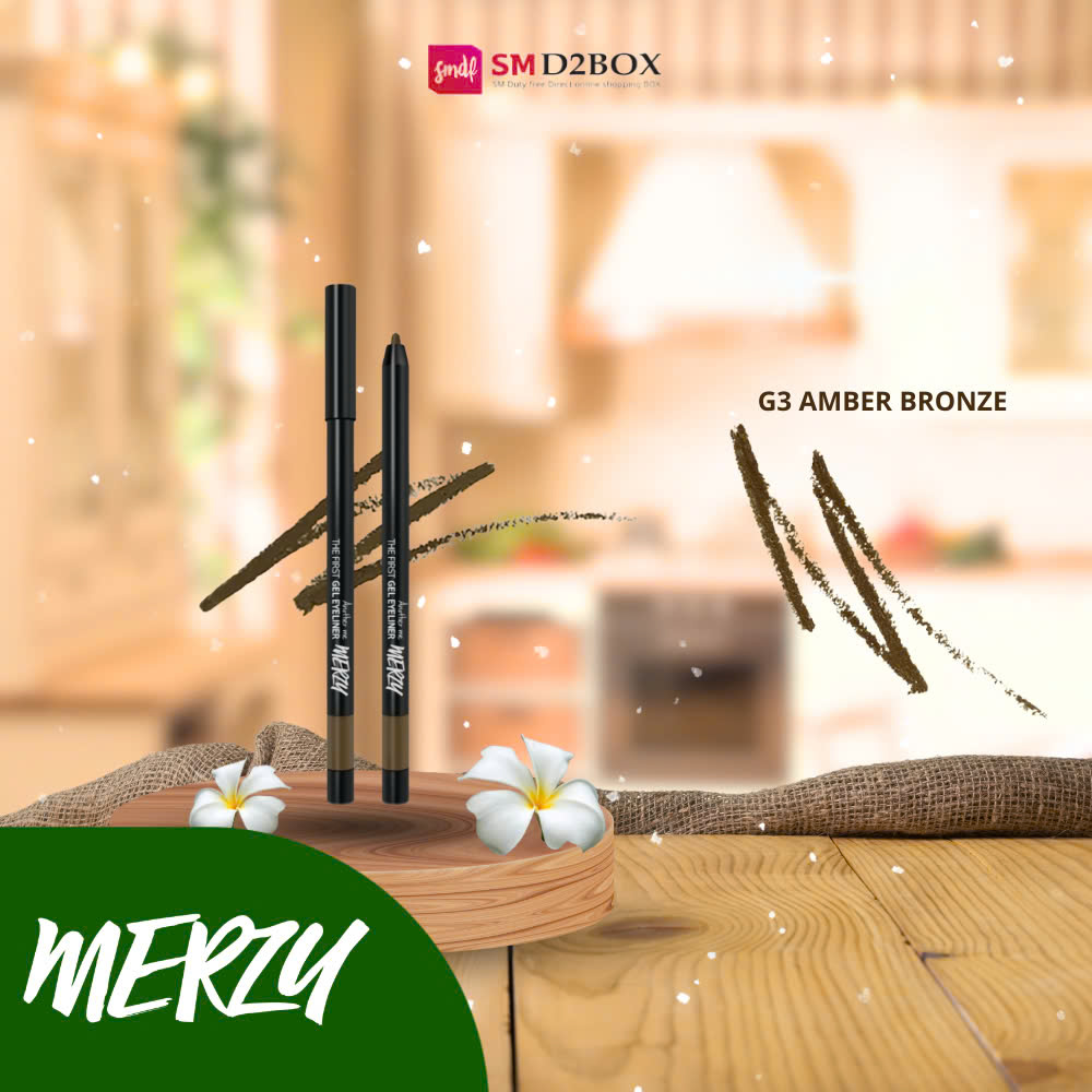Chì kẻ mắt dạng gel lâu trôi, dễ kẻ Hàn Quốc Merzy - Image 1