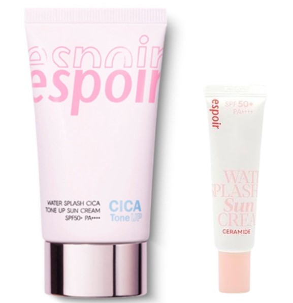 Kem Chống Nắng Espoir Water Splash Sun Cream Cica Tone Up/ Ceramide/ Fresh Cica SPF50+ PA++++ - Image 10