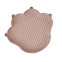 Dĩa Ăn Dặm Hình Mèo Platinum Silicone Firgi Hàn Quốc Cao Cấp 2 Trong 1 Tiện Lợi
