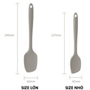 Thìa Phới Dẹt Spatula Silicone Platinum Nấu Ăn Dặm Cho Bé Firgi Hàn Quốc – Cây Vét, Trộn, Đảo Chịu Nhiệt