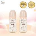 Firgi Korea 2-Piece Ultra-Light PPSU Baby Bottle Set with Anti-Colic Nipples 200ml / 280ml