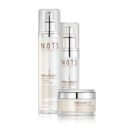 [P00000BK] Combo 3 Sản Phẩm Dành Cho Da Mụn NoTS 28 Remedy Toner,Serum,Cream